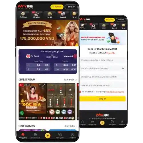Tải App Ứng dụng MAY88